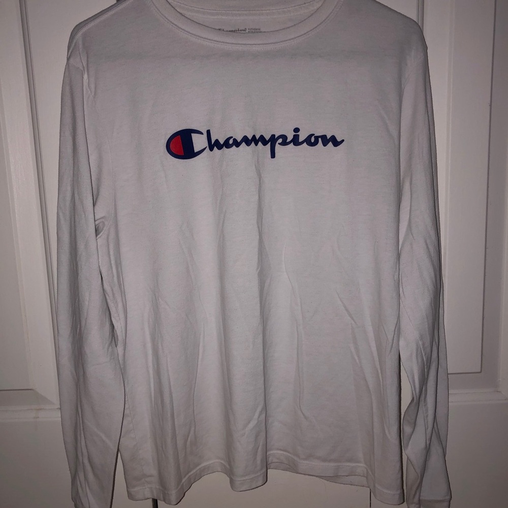 champion long sleeve tee